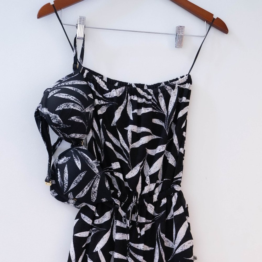 Cover up Jumper and Bikini Top Set
